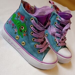 Disneystore Kids Tangled Pascal High Top Sneakers